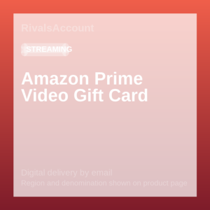 Amazon Prime Video Gift Card