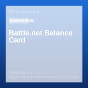 Battle.net Balance Card