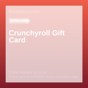 Crunchyroll Gift Card