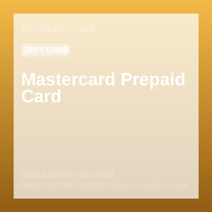 Mastercard Prepaid Card