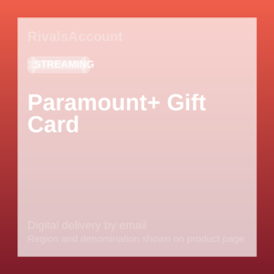 Paramount+ Gift Card