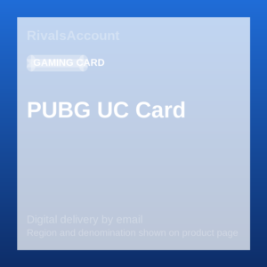 PUBG UC Card