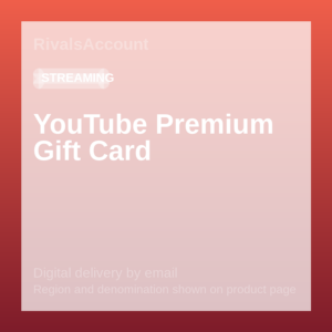 YouTube Premium Gift Card